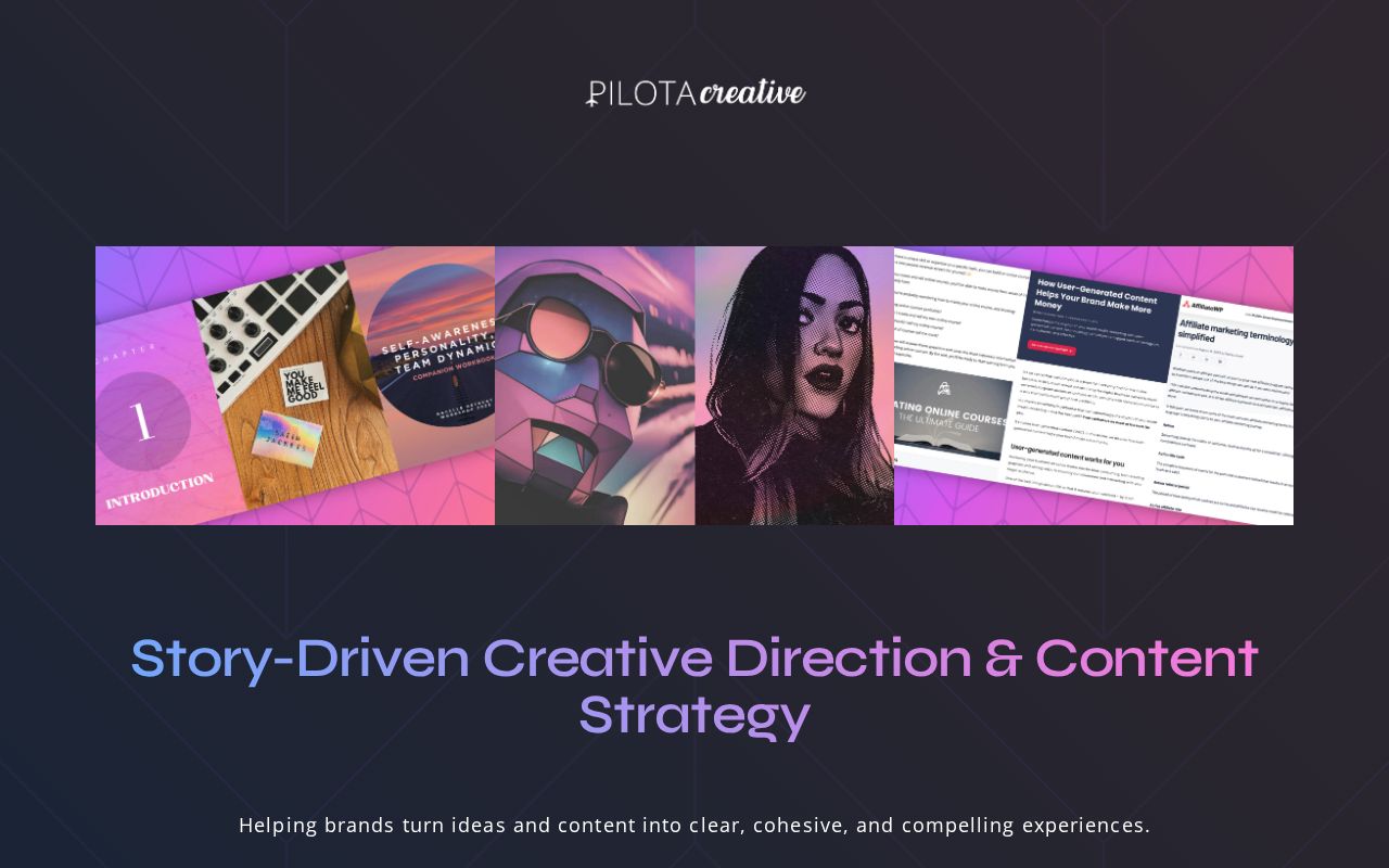 Pilota Creative | Story-Driven Creative Studio