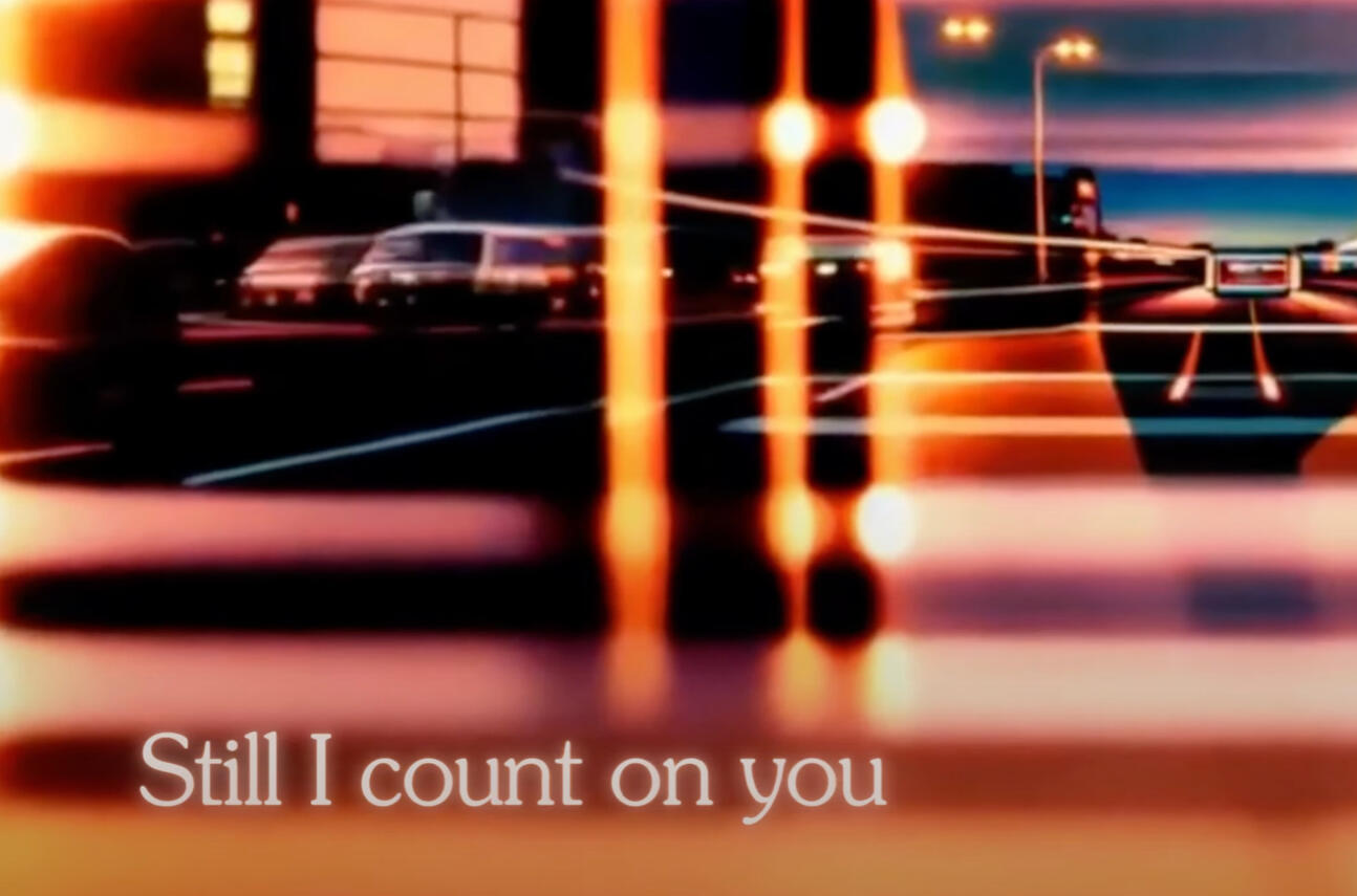 Lyric Video (Lyrics Only) // Satin Jackets &amp; Elmar - Count on You