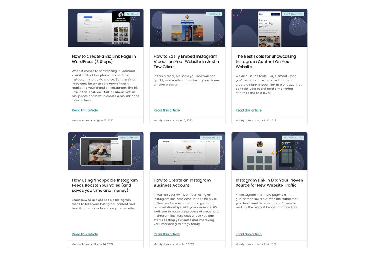 Blog Posts // SpotlightWP