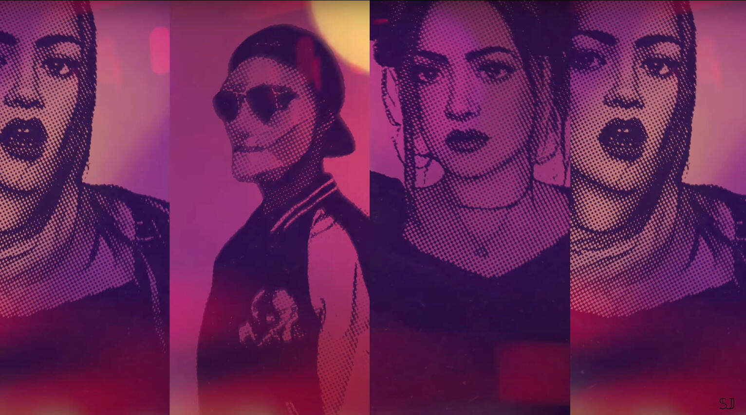 Visualizer & Lyric Video // Satin Jackets & Mandy Jones - Heart Won't Move (Noyark Avantgarde Mix)